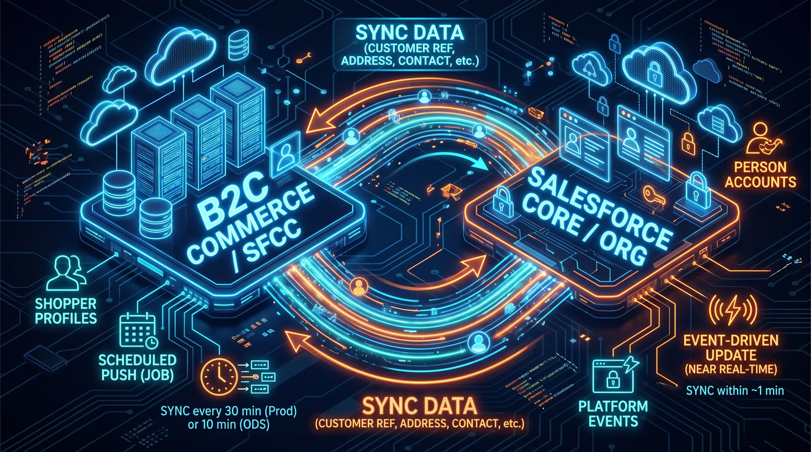 Shopper Profile Sync: Native Two-Way Sync Between SFCC and Salesforce